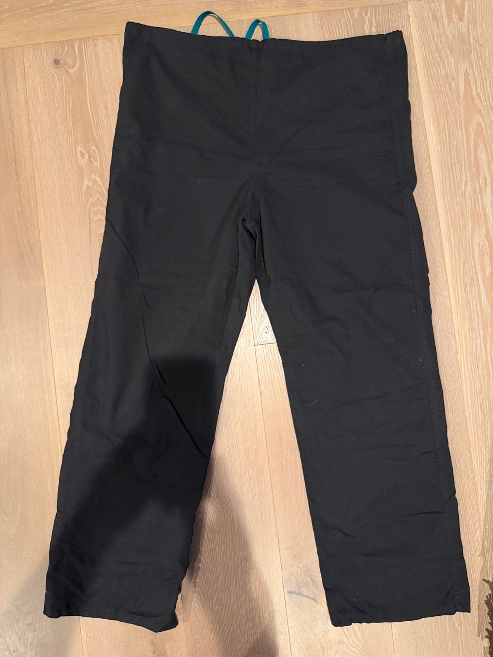 Men's Black medium scrub pants GOOD condition